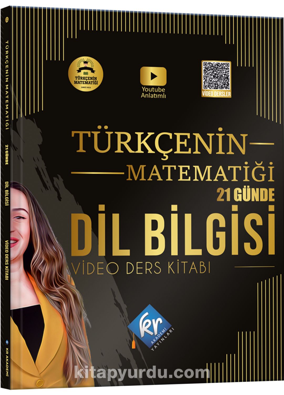 Gamze Hoca Türkçenin Matematiği Tüm Sınavlar İçin 21 Günde Dil Bilgisi  Video Ders Kitabı