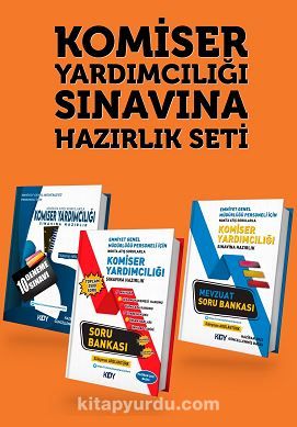 Komiser Yardımcılığı Sınavına Hazırlık Seti (3 Kitap)