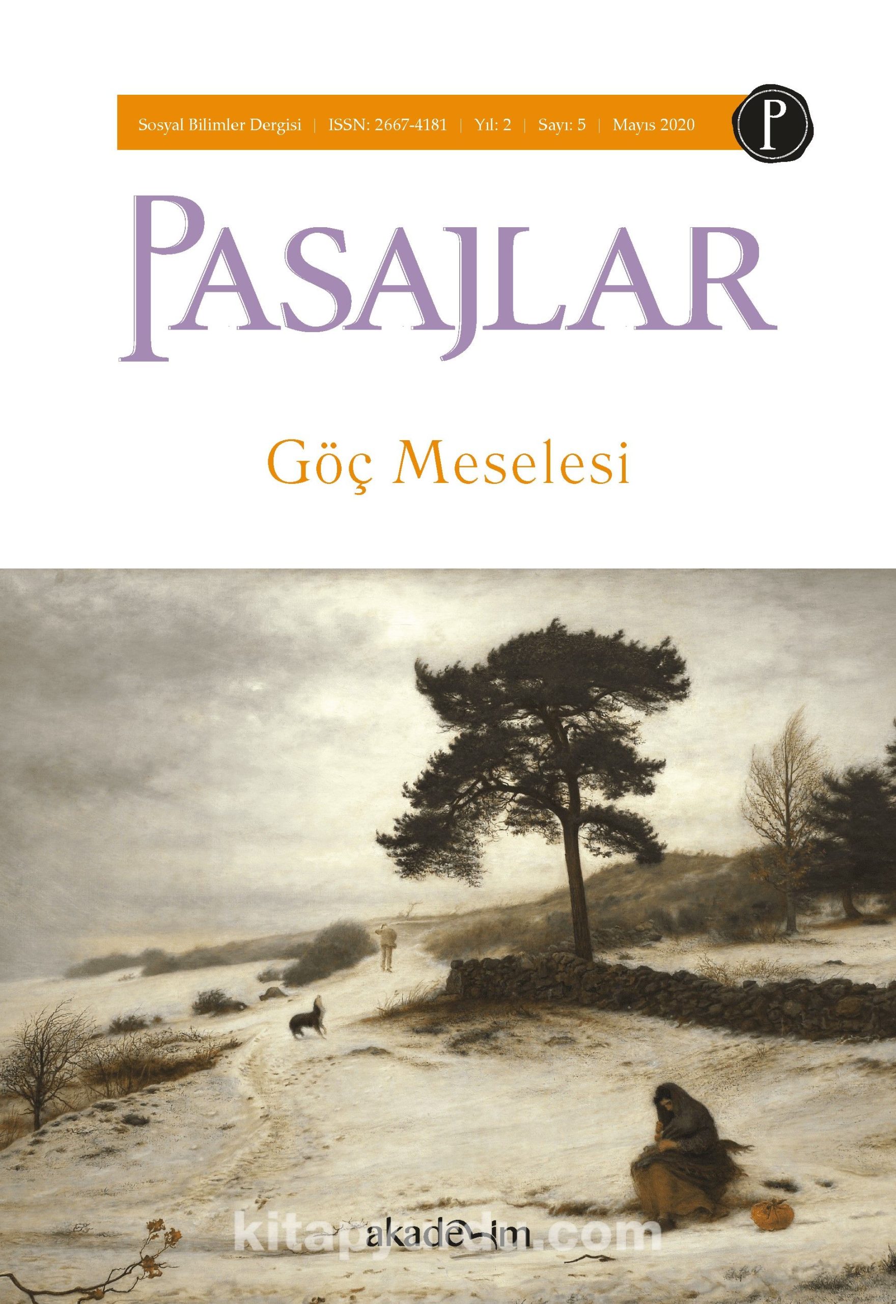 Pasajlar Sosyal Bilimler Dergisi Sayı:5 Mayıs 2020 Göç. Meselesi