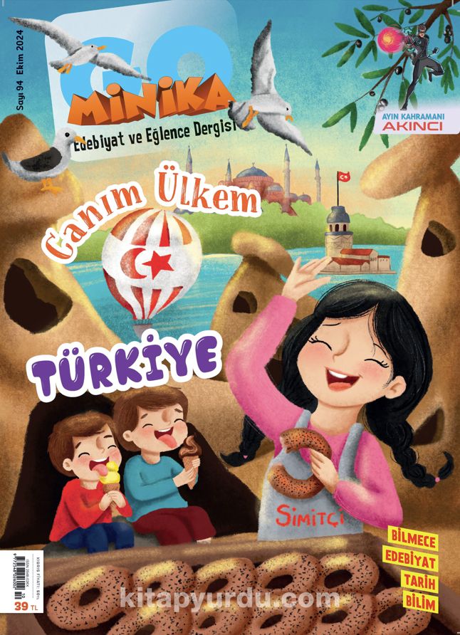 minikaGO Aylık Çocuk Dergisi Sayı:94 Ekim 2024